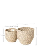 Agora Bin (Set Of 2) - ourCommonplace