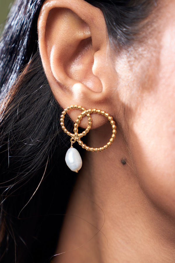 The Baroque Poetry Earrings - ourCommonplace