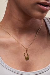 Heirloom 'U' Alpha Charm Necklace - ourCommonplace