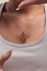 Heirloom 'S' Alpha Charm Necklace - ourCommonplace