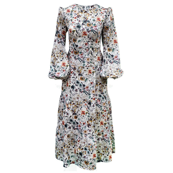 Ann Dress / Alpine Floral Cotton - ourCommonplace
