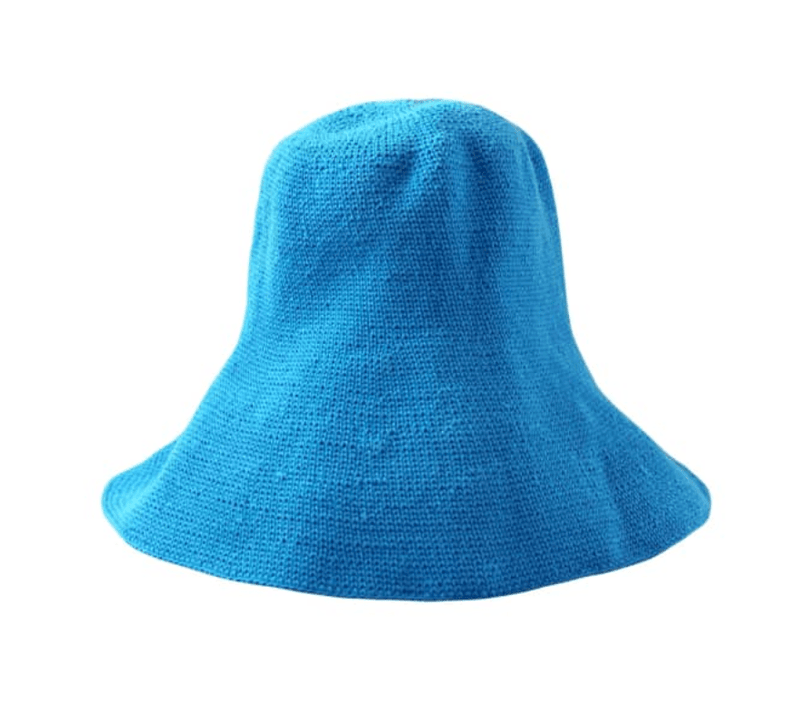 BLOOM Crochet Hat, in Mosaic Blue - ourCommonplace