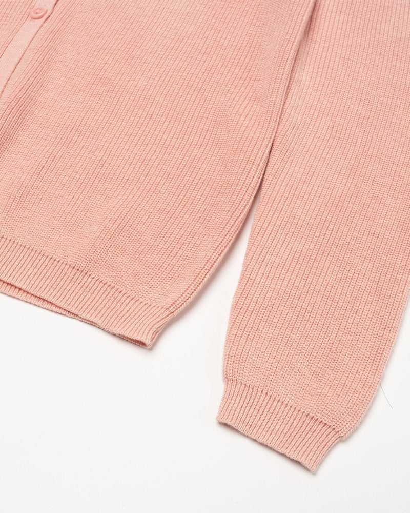 KNITTED CREWNECK CARDIGAN - ourCommonplace