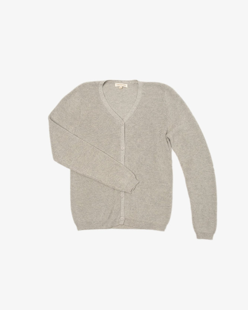 KNITTED CREWNECK CARDIGAN - ourCommonplace