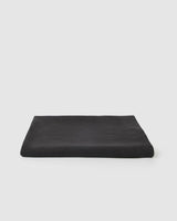 Babette Linen Tablecloth - Charcoal - ourCommonplace
