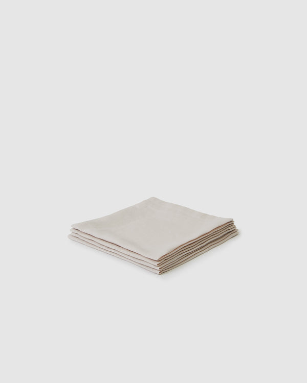 Berkeley Linen Table Napkins (Set of 4) - Blush - ourCommonplace