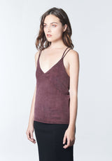 CARA Merlot Camisole Top - ourCommonplace