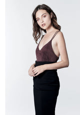CARA Merlot Camisole Top - ourCommonplace