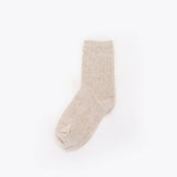 Cotton Mid Sock Linen - ourCommonplace