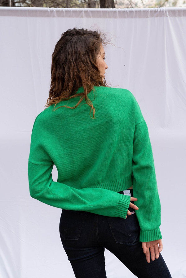 Diana Cardigan in Emerald - ourCommonplace