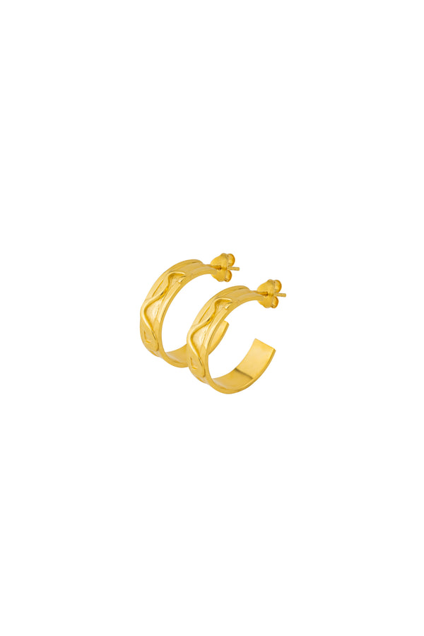 Alessio Hoop Earrings - ourCommonplace