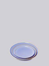 HERMIT PLATE (LAVENDER) Middle Kingdom Porcelain - ourCommonplace