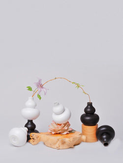 BLACK OR WHITE MINI VASE 4 (MV4) - ourCommonplace