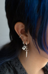 Dagger Earring - Sterling Silver - ourCommonplace