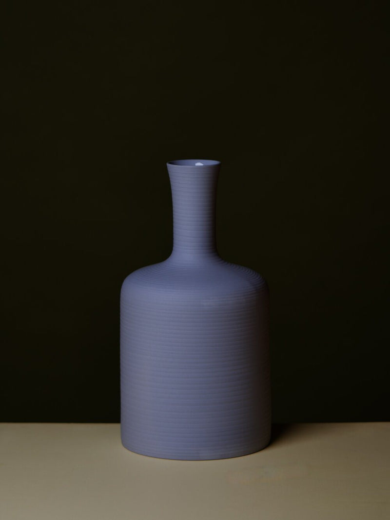 COLD MOUNTAIN TULIP VASE LILAC GREY - ourCommonplace