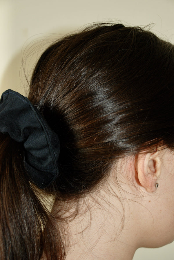 Navy Scrunchie - ourCommonplace