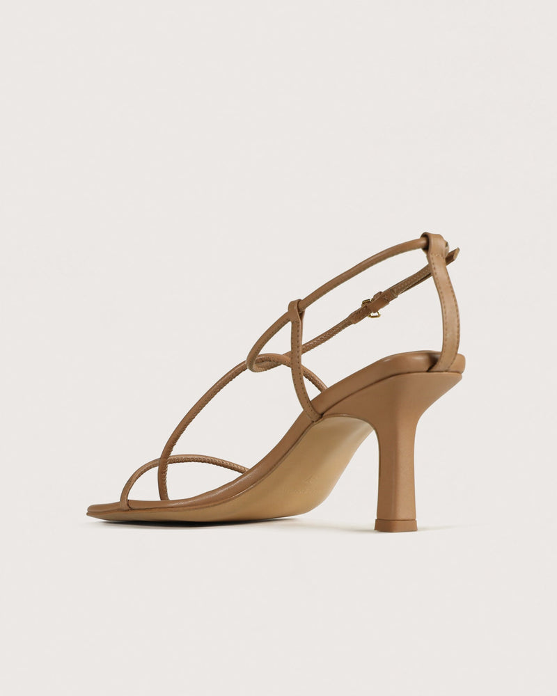 The Strappy Sandal - Almond - ourCommonplace