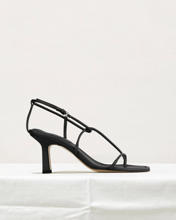 The Strappy Sandal - Black - ourCommonplace