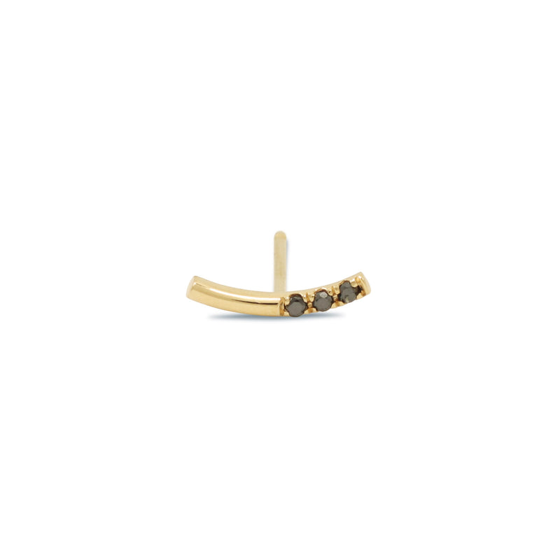 Balance Curved Bar Earring - ourCommonplace