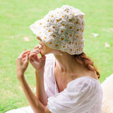 FLORA Crochet Hat, in Off White - ourCommonplace