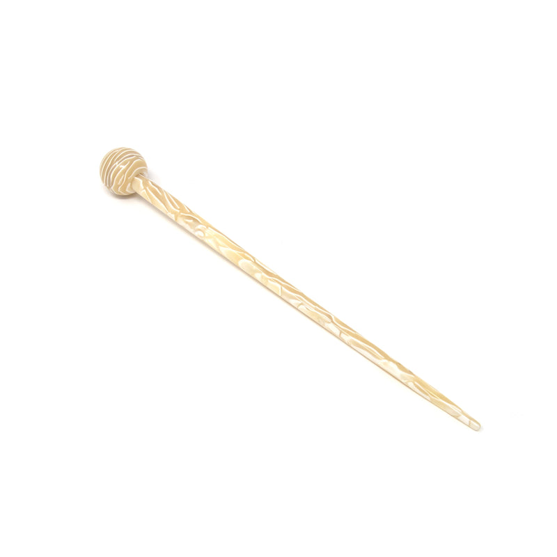Hair Stick in Barley White - ourCommonplace