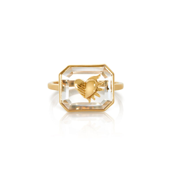 Heart A'Flame Ring - ourCommonplace