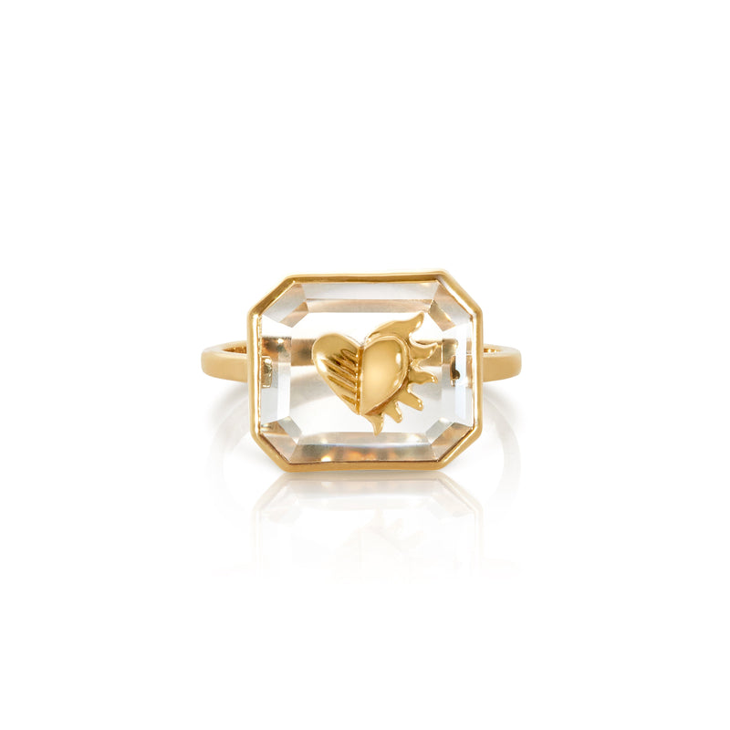 Heart A'Flame Ring - ourCommonplace
