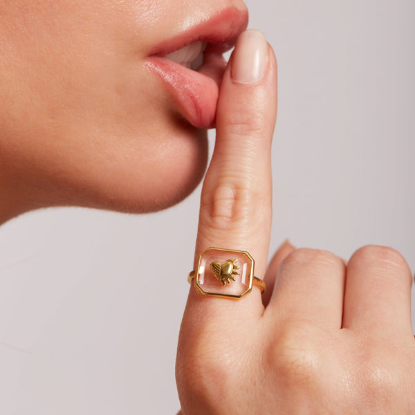Heart A'Flame Ring - ourCommonplace