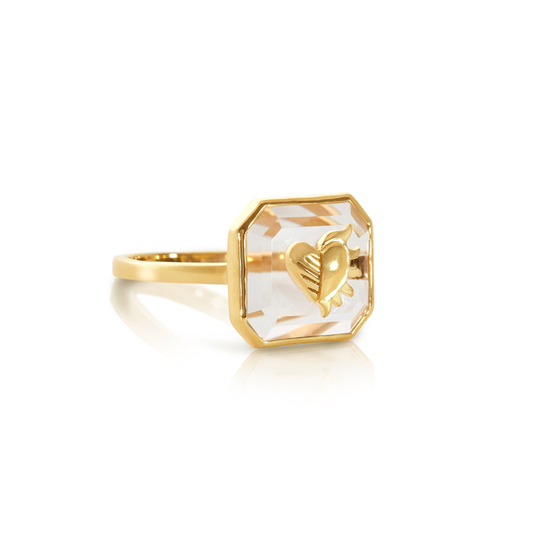 Heart A'Flame Ring - ourCommonplace