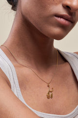 Heirloom 'K' Alpha Charm Necklace - ourCommonplace