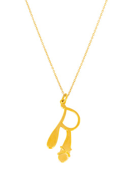 Heirloom 'R' Alpha Charm Necklace - ourCommonplace