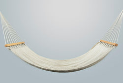 Earth Organic Natural Cotton Hammock (Wooden Bar) - ourCommonplace