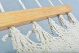 Earth Organic Natural Cotton Hammock (Wooden Bar) - ourCommonplace