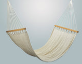 Earth Organic Natural Cotton Hammock (Wooden Bar) - ourCommonplace