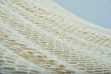 Deluxe Natural Cotton Hammock With Rainforest Inspired Tassels (Wooden Bar) - ourCommonplace