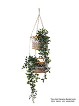 Jhuri Double Hanging Basket - ourCommonplace