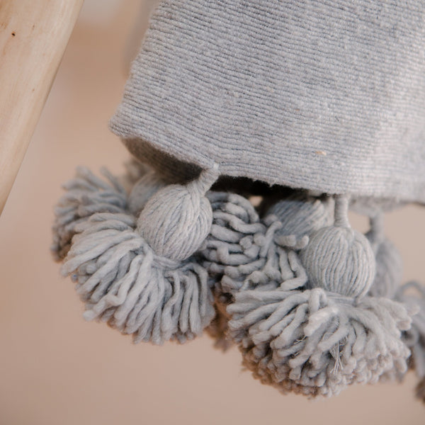 Pom Pom Bed Blanket - ourCommonplace