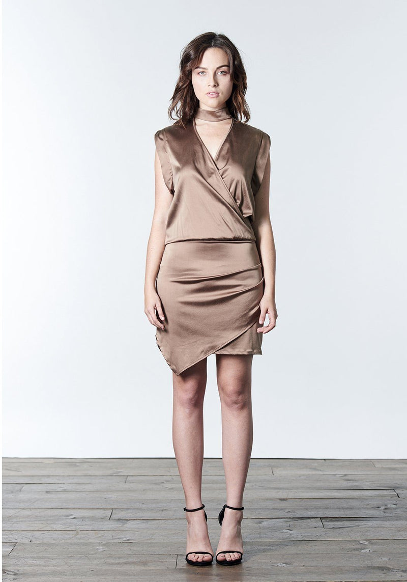 JULIE Silk Cocktail Dress - ourCommonplace