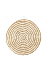 Kata Spiral Placemat - Natural (Set Of 4) - ourCommonplace