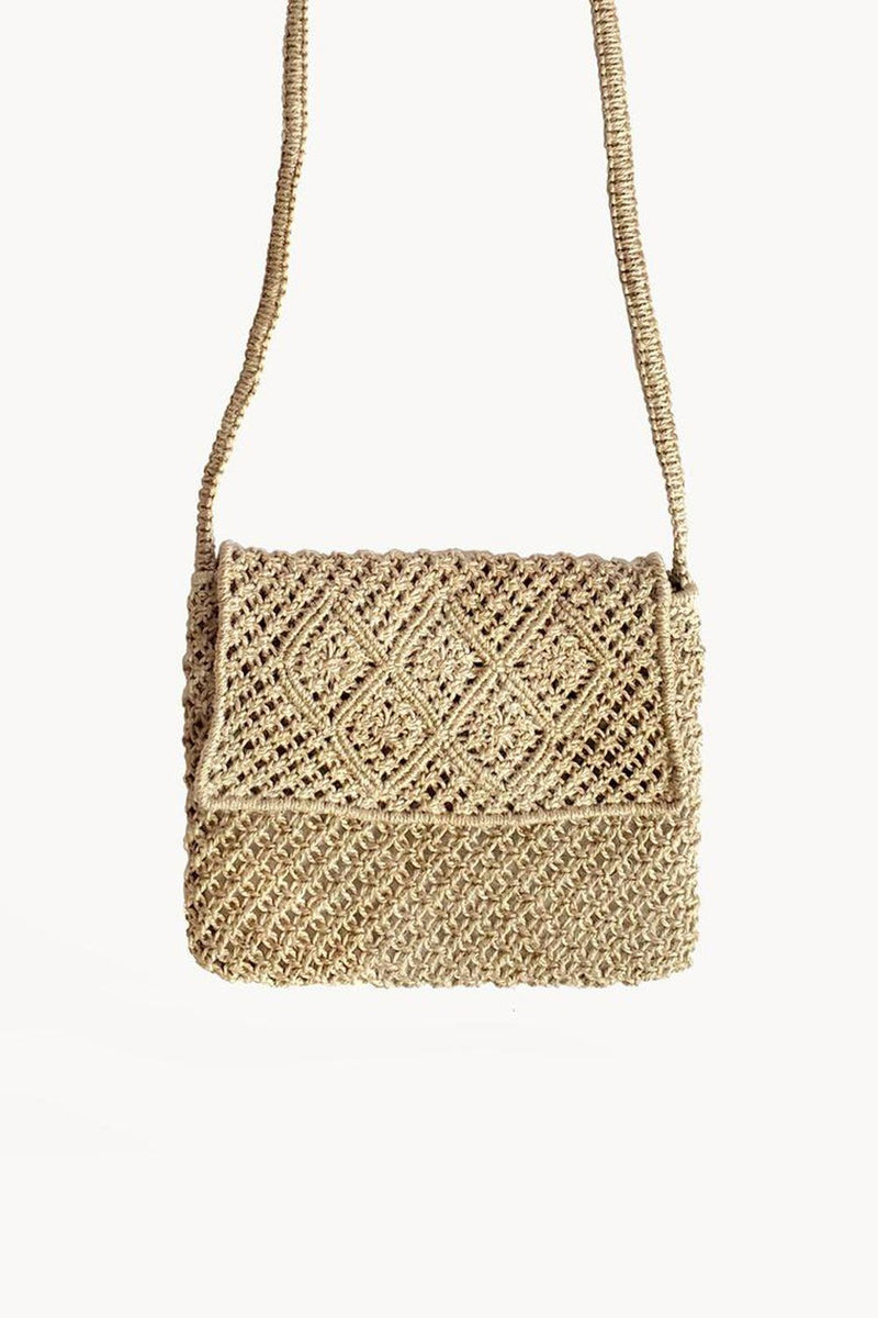 Bari Hand-braided Jute Macrame Bag - ourCommonplace