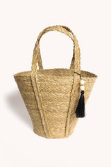 Korissa Savar Handwoven Seagrass Tote Bag - ourCommonplace