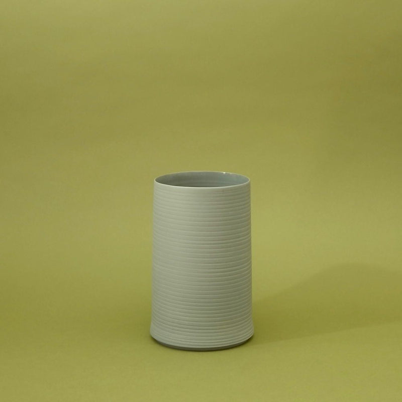 COLD MOUNTAIN VASE STEEL GREY - ourCommonplace