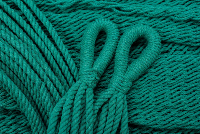Teal Green Cotton Hammock - ourCommonplace