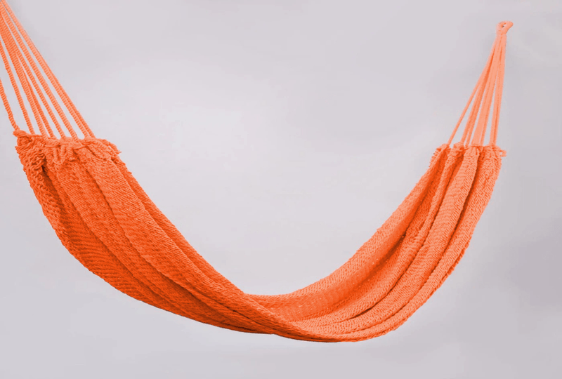 Vivid Orange Cotton Hammock - ourCommonplace