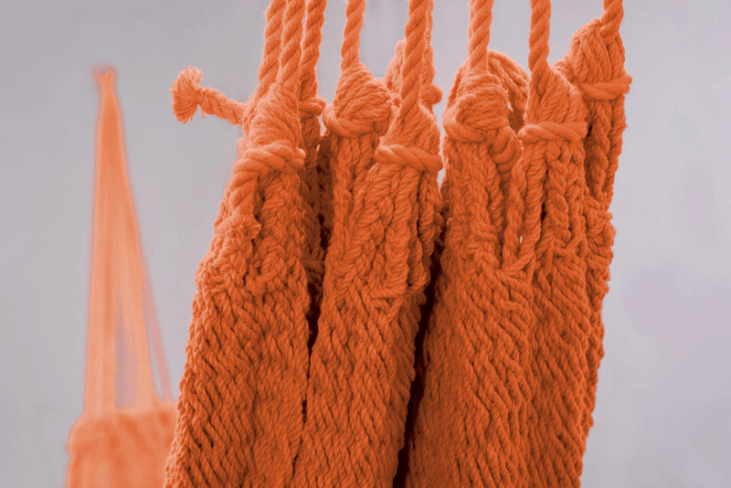 Vivid Orange Cotton Hammock - ourCommonplace