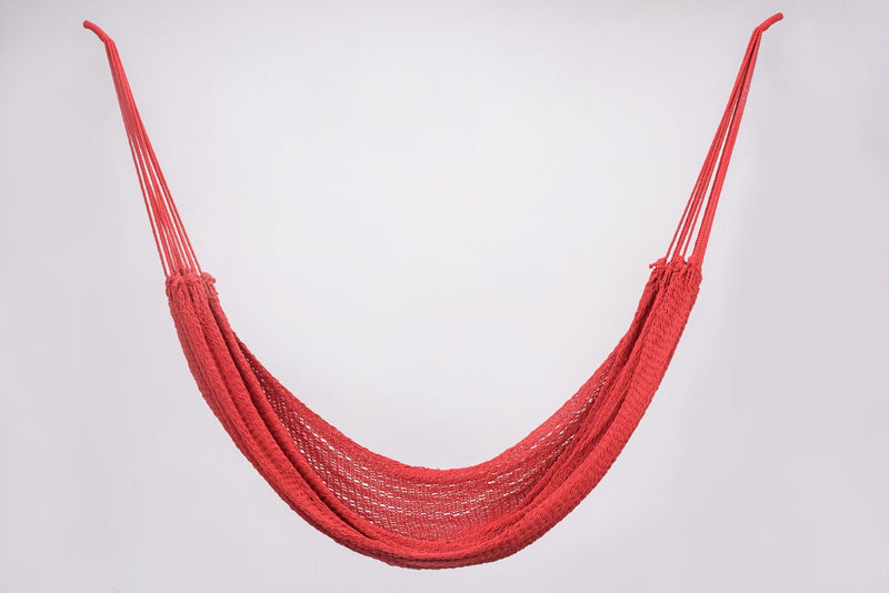 Classic Red Cotton Hammock - ourCommonplace