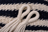 Colonial Navy Blue Cotton Hammock With Tassels - ourCommonplace