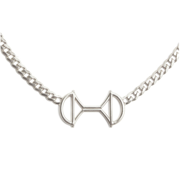 Lock Link Necklace Silver - ourCommonplace
