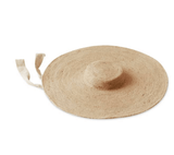 Lola Wide Brim Jute Straw Hat - ourCommonplace