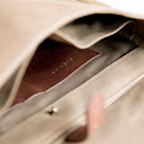 Loreto Messenger Bag Waxed Canvas - ourCommonplace